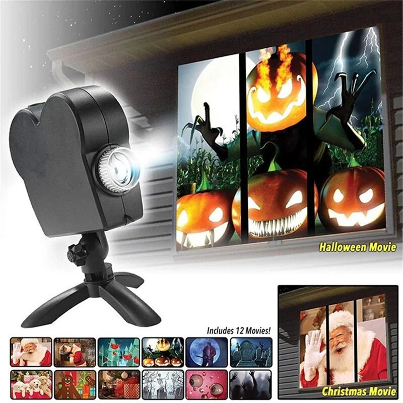 Mini window Wonderland projector