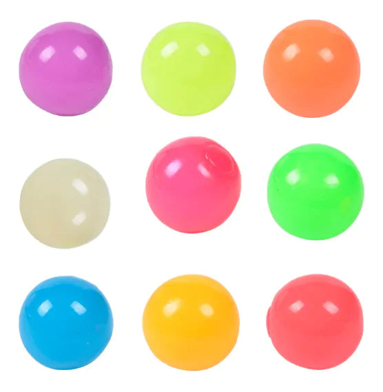 GlowSqueeze Sticky Ball Toy