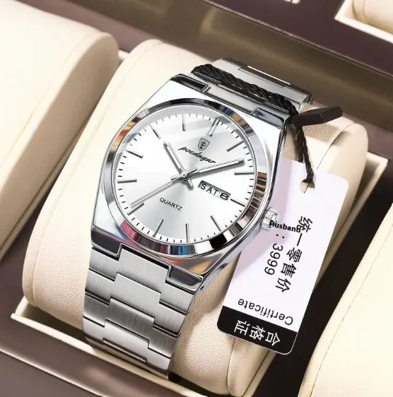 Ultra-Thin Waterproof Men's Quartz Watch