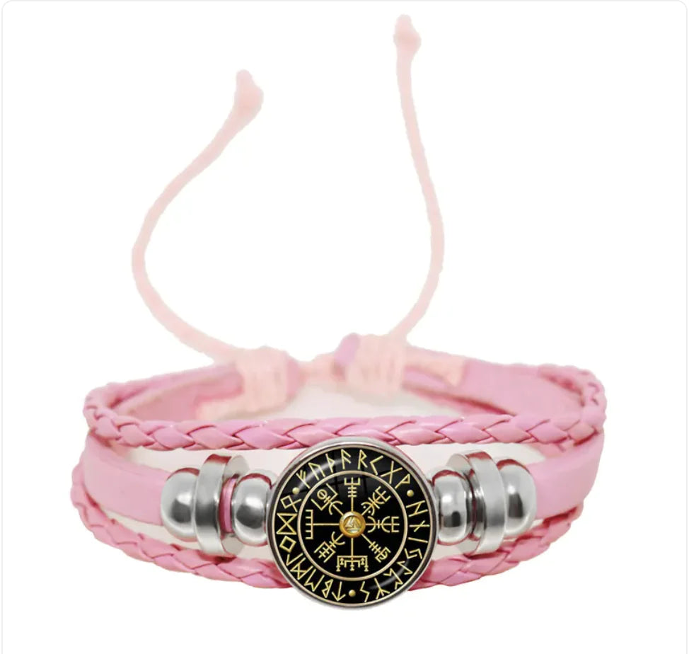 Adjustable Retro Leather Woven Belt