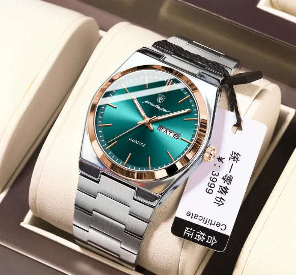 Ultra-Thin Waterproof Men's Quartz Watch