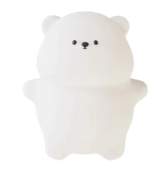 Timing Three-gear Bear Small Night Lamp