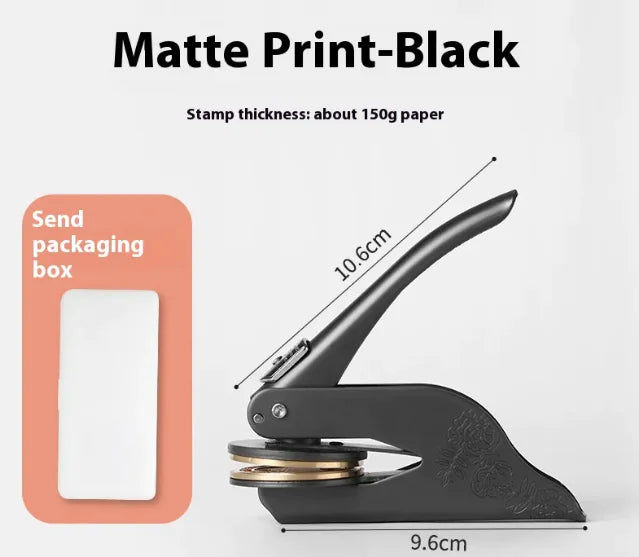 Stainless Steel Engraved Seal