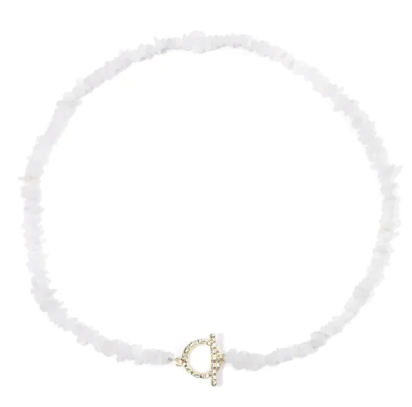 Natural Stone Bead Necklace