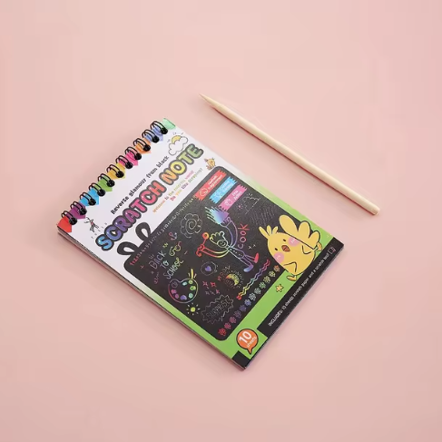 Creative Graffiti Colorful Children's Scratch Off Paper