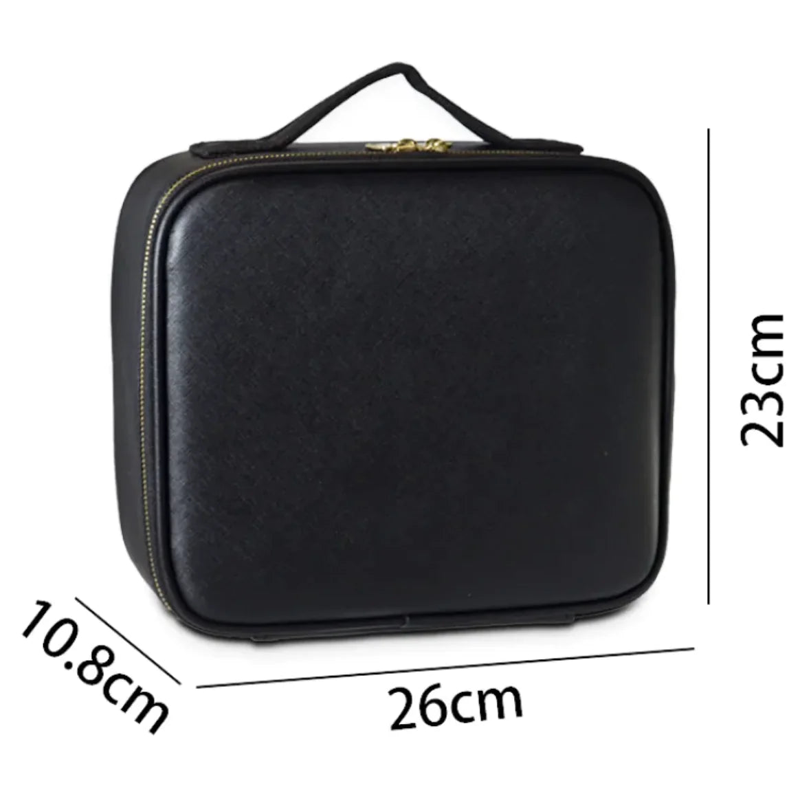 LED Cosmetic Bag with Mirror