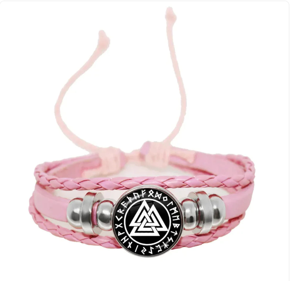 Adjustable Retro Leather Woven Belt