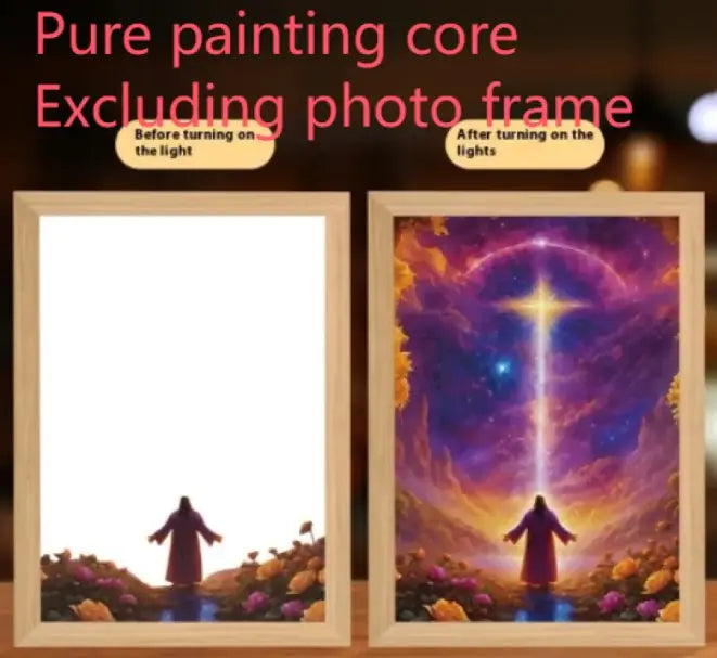 Jesus LED Light Painting