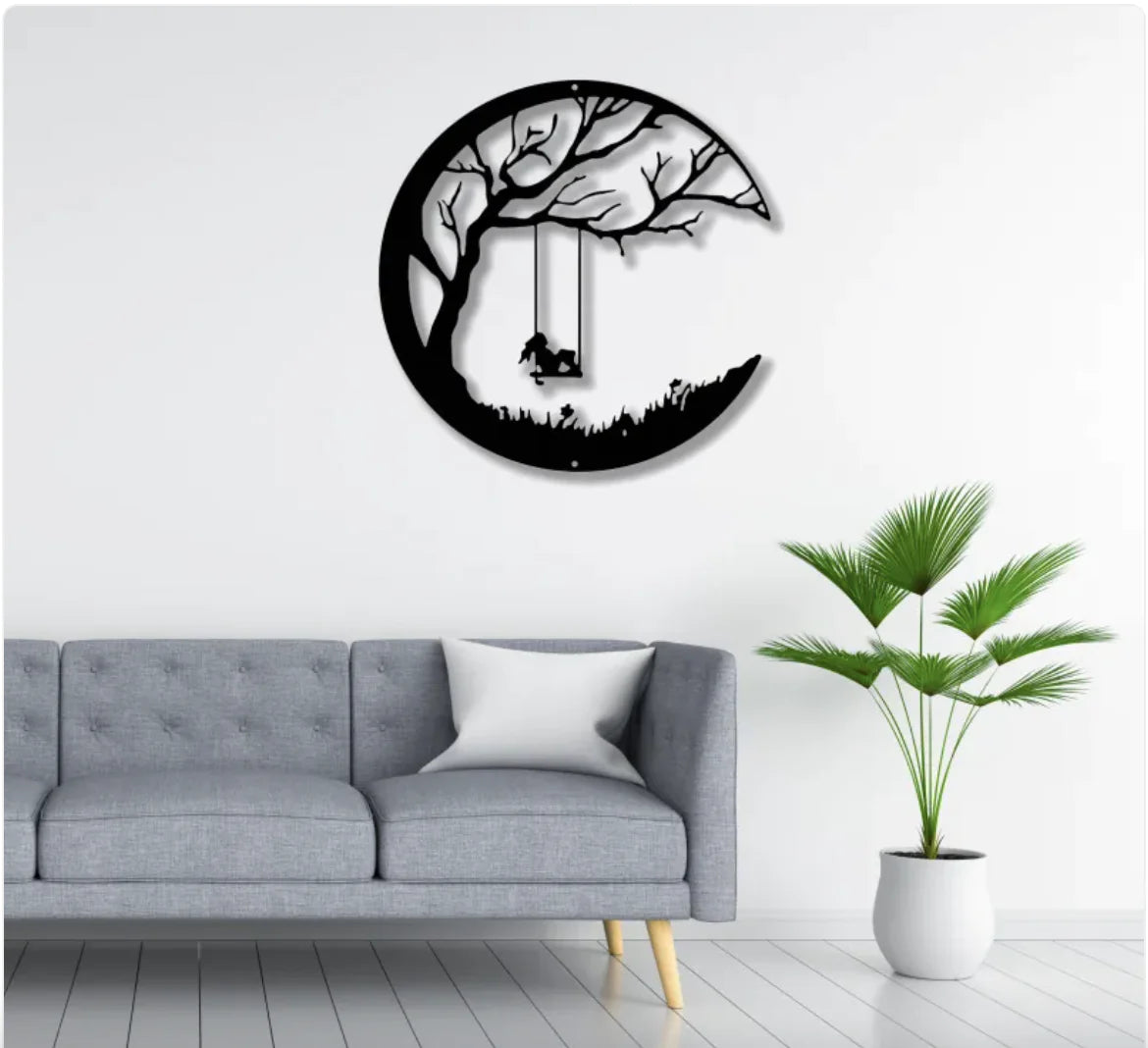 Iron Wall Hanging Decorative Study Paintings