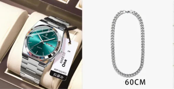 Ultra-Thin Waterproof Men's Quartz Watch