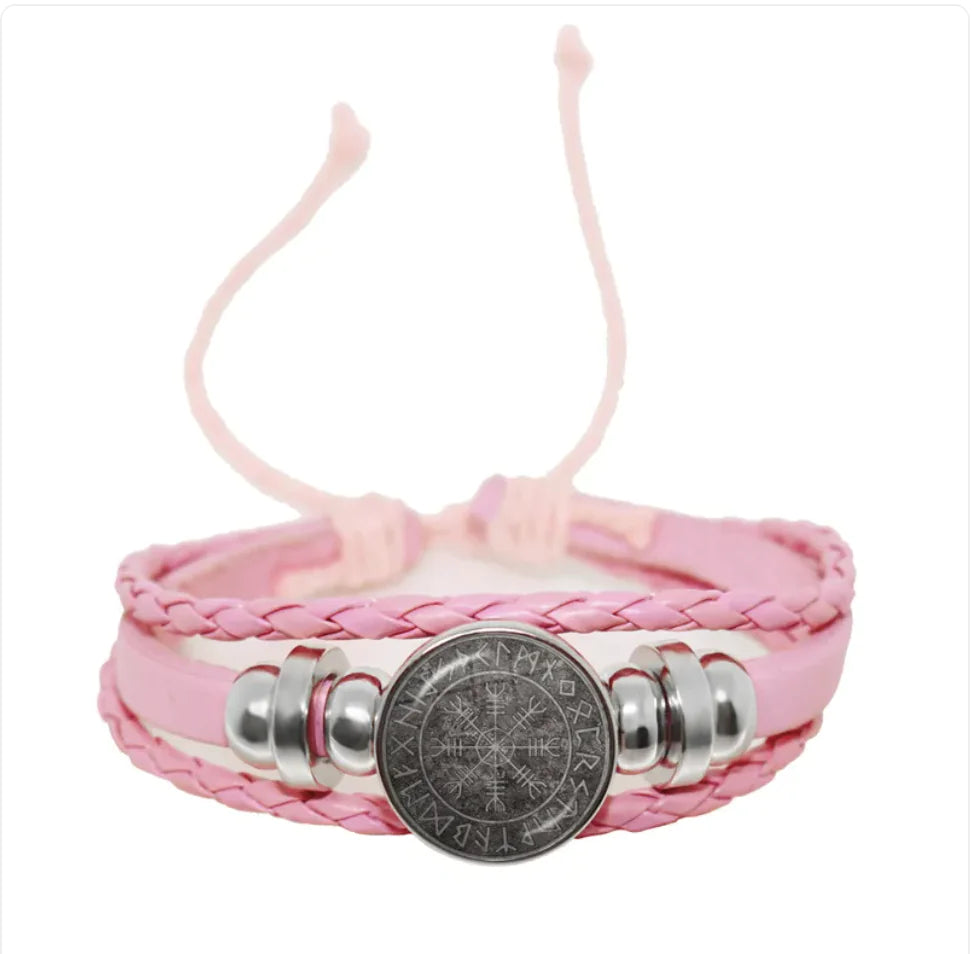 Adjustable Retro Leather Woven Belt
