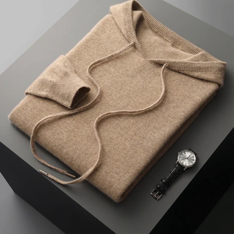 Long-sleeved Wool Sweater Pullover