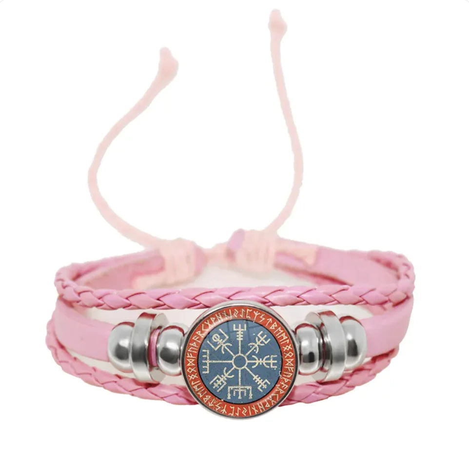 Adjustable Retro Leather Woven Belt