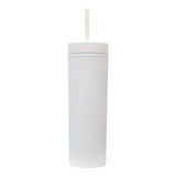Frosted Straight Straw Bottle