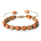 Hand-Woven Emperor Stone Beaded Bracelet