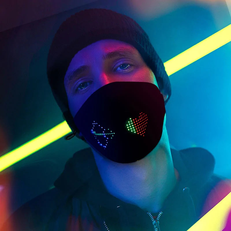 Wireless Smart Luminous Shield Mask