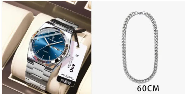 Ultra-Thin Waterproof Men's Quartz Watch