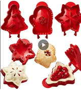 New Christmas Cookie Moulds Pie Mold