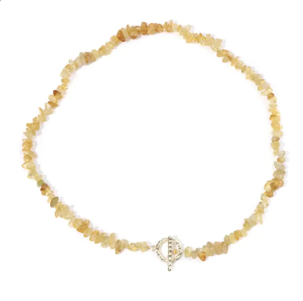 Natural Stone Bead Necklace