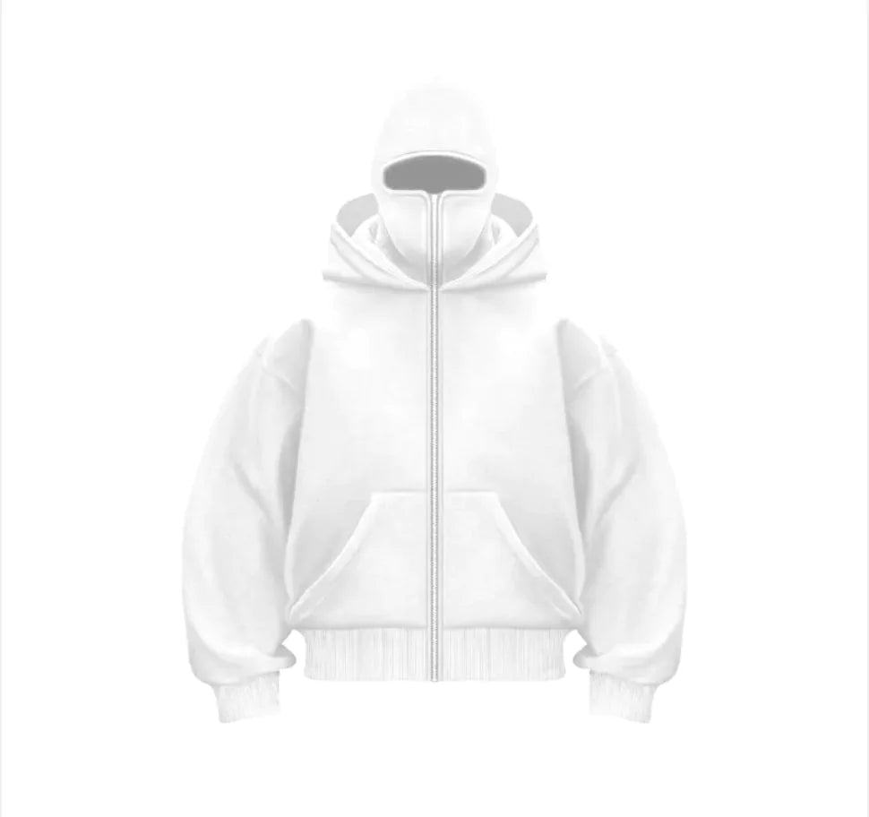 Fleece-Lined Double Hood Sweater