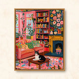 DIY Cat Digital Oil Painting