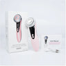 Iontophoresis Facial Skin Care Device with LED Light Therapy