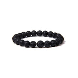 Tiger Eye & Agate Beaded Stretch Bracelet