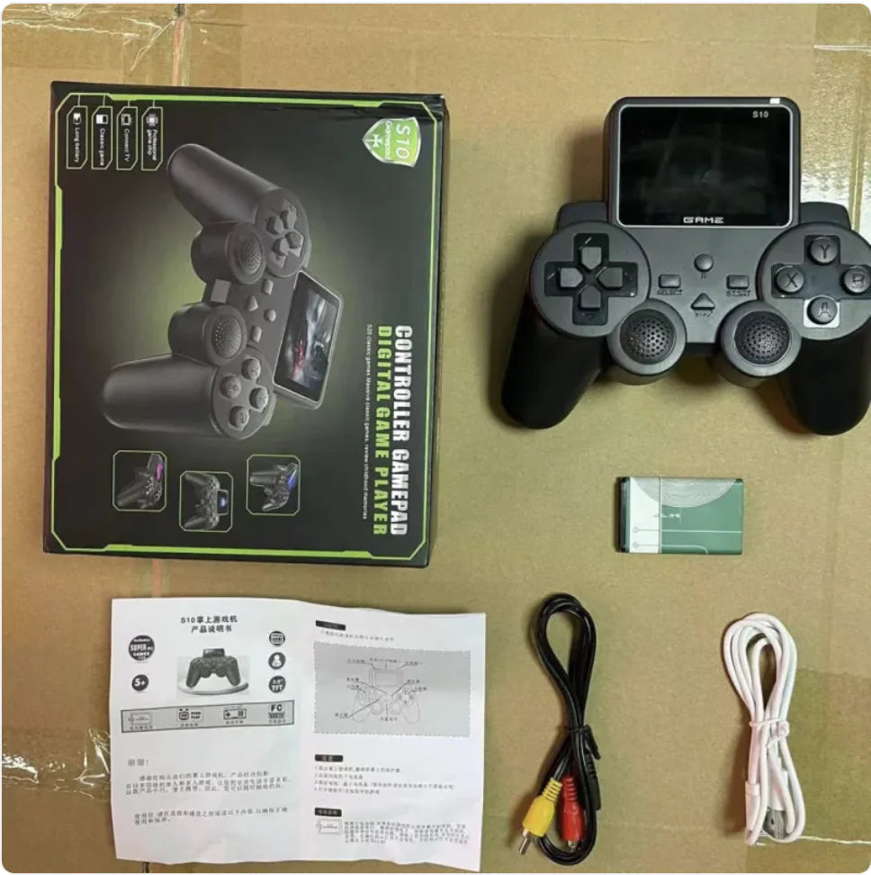 Handheld S10 Game Console with High Brightness Screen