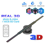 3D Holographic Rotating Projector