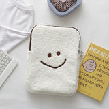 Plush Face iPad/Tablet Laptop Bag