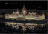 Creative Handmade City Night Scene Scraping Painting