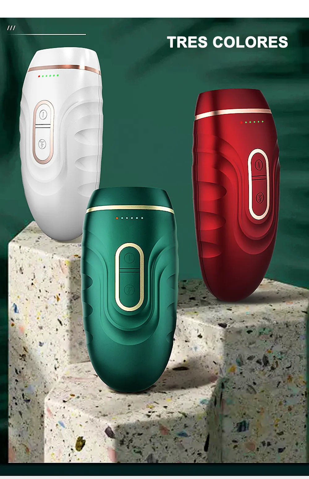 Painless Hair Removal Instrument With Quartz Lamp