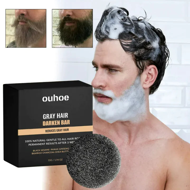 Black Hair Repair Fixing Massage Moisturizing Soap