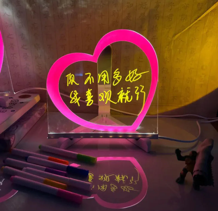 DIY Luminous Message Board