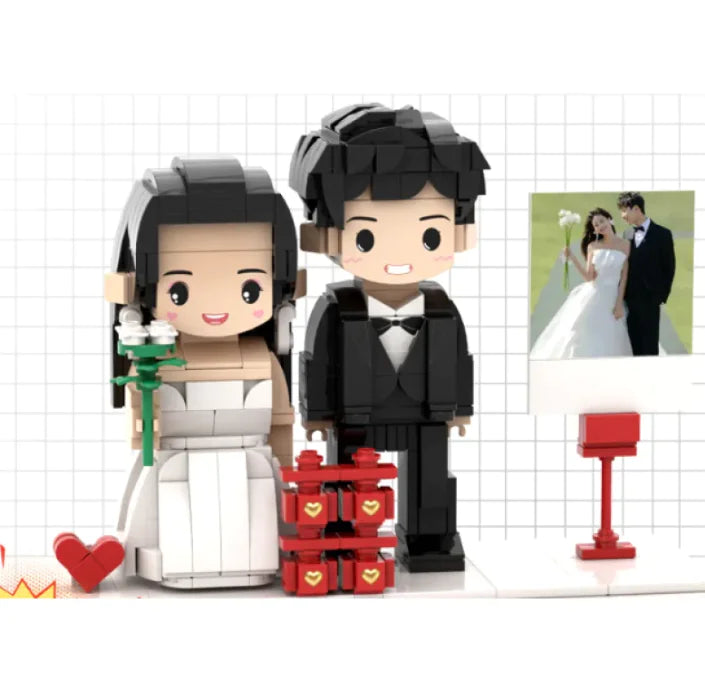 Photo Character Building Blocks Puzzle