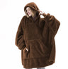 Oversized Fleece Sweatshirt Blanket