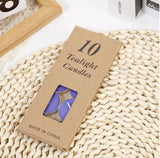 Aluminum Shell Tealight Candle Set