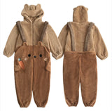 Thick Coral Fleece Cute Pajamas