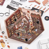 3D Cabin Landscape Stickers