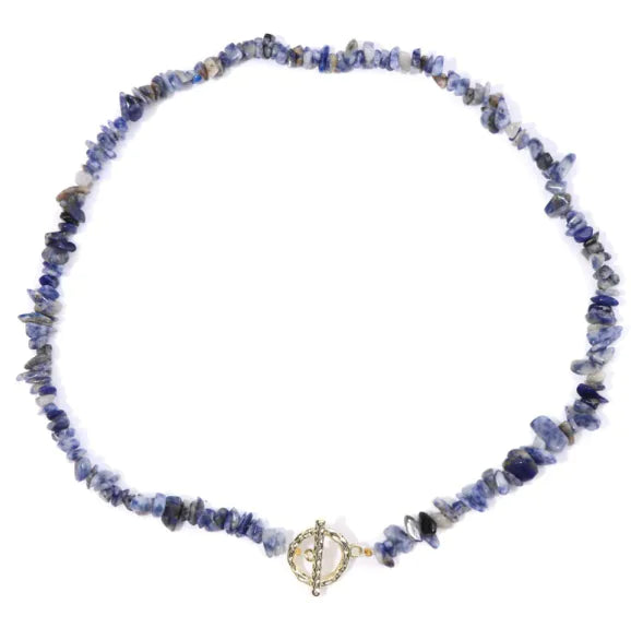 Natural Stone Bead Necklace