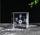 Creative Desktop Ornament with White Crystal