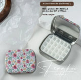 Manicure Watercolor One-piece Flip Small Mini Palette