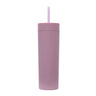 Frosted Straight Straw Bottle
