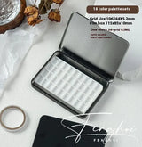 Manicure Watercolor One-piece Flip Small Mini Palette