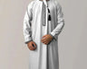 Embroidered Men's Long Sleeve Robe