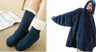 Oversized Fleece Sweatshirt Blanket