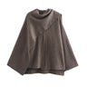 Asymmetry Chic Winter Coat