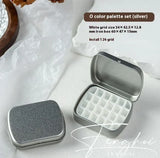 Manicure Watercolor One-piece Flip Small Mini Palette