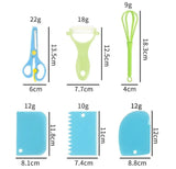 Children's Plastic Kitchen Tools Set