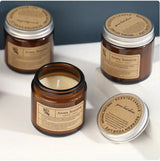 Smokeless Brown Aromatherapy Candle